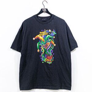 2005 Universal Studios Mardi Gras T-Shirt XXL Y2K Theme Park Streetwear